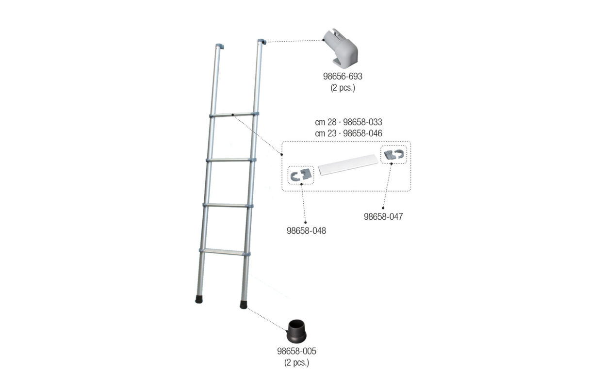 Fiamma Deluxe 4B / 5B Ladder