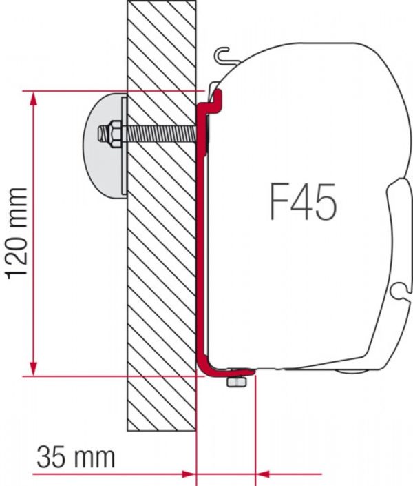 Fiamma Adapter AS 300cm-450cm