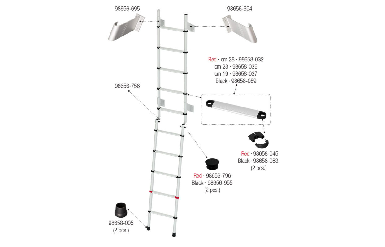 Fiamma Deluxe 5D Ladder
